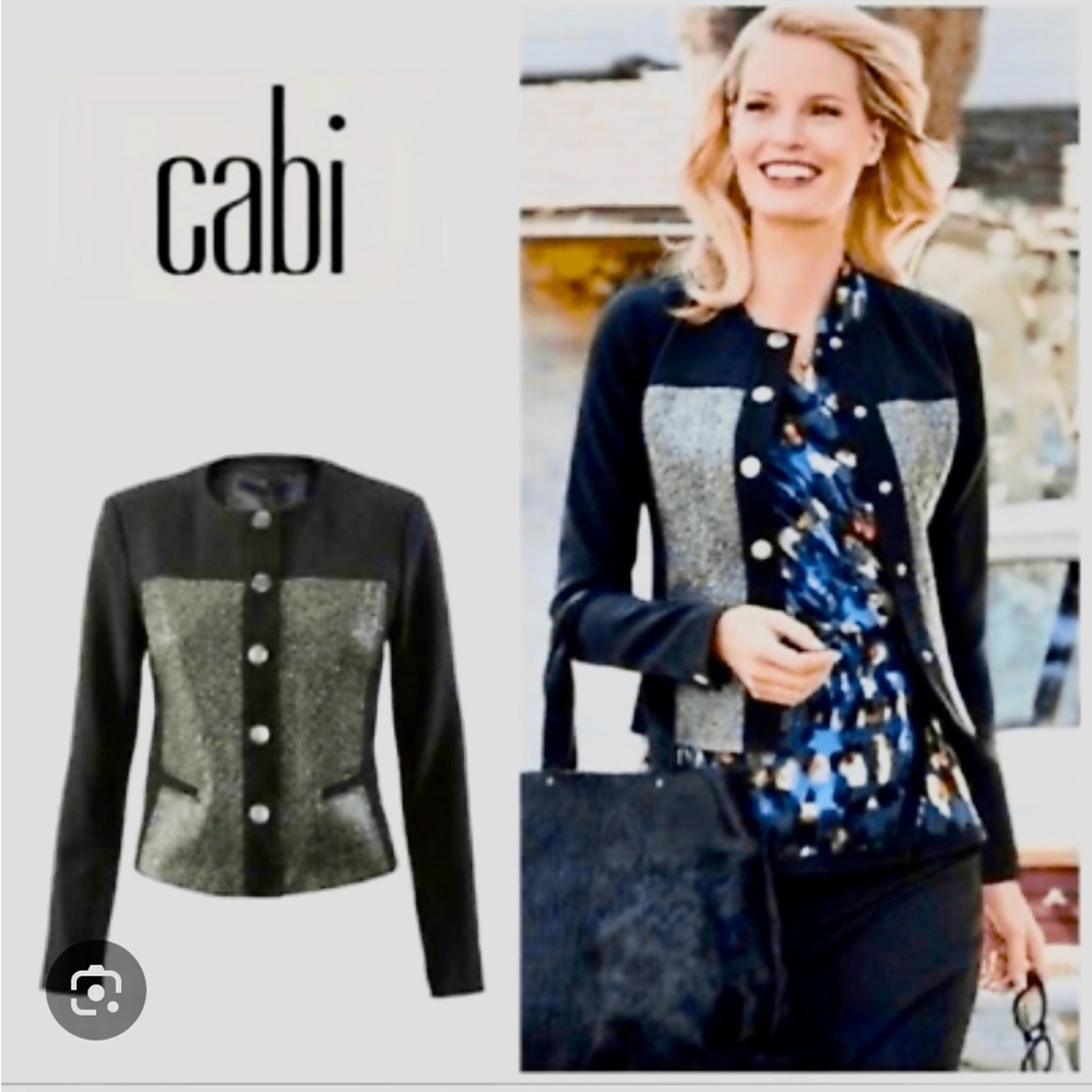 EUC, Cabi Flaunt Faux Wrap sleeveless blouse size small - Picture 4 of 5